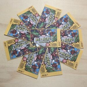 Loblaws Marvel “Be A Hero” Stickers - 10 UNOPENED Packs (2025)